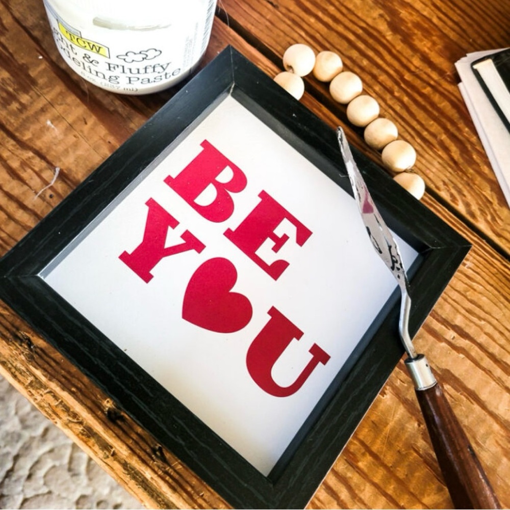 NIP Be You Heart Decor